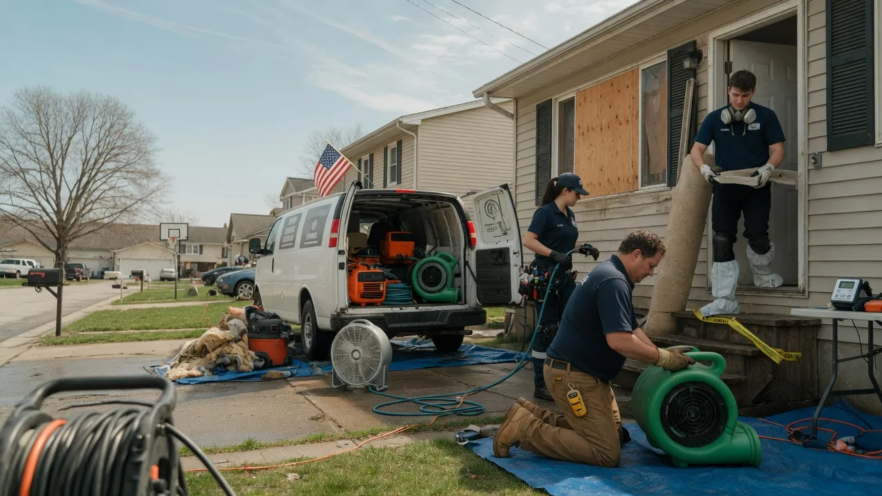Water Damage Restoration in Lane, KS near me